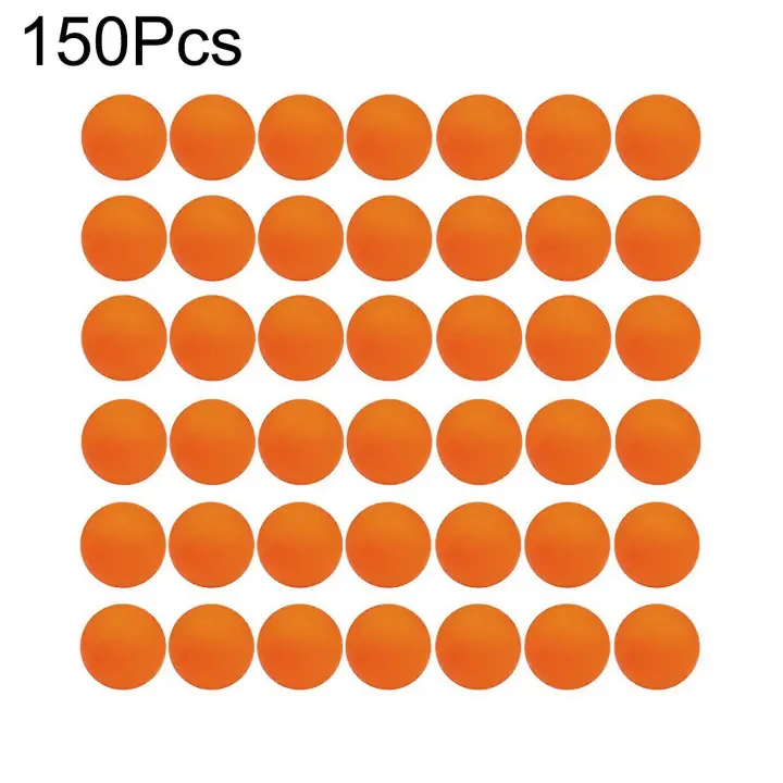 40mm/1.6inch Pack of 150Pcs Balls Practice Ping Pong Balls Table Tennis Ball Set - 1