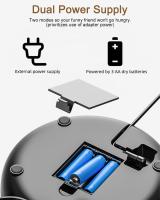 Comedero Gato Automatico+2.2 Fuente para Gatos - 5G/2.4G WiFi Dispensador Comida Gatos - Comedero Automatico Gato Conectar App - Alimentación a Distancia - 1-10 Comidas al Día - 10s Voz - Doble Alimentación - 4L - details 22