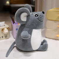 Peluche De Ratón Simulado Suave 16/37cm Muñeco De Peluche Animal Para Niños Decoración Regalo De Peluche Mascota De Tela COTON Ratoncillo De Peluche Unisex - details 8