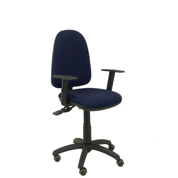 Silla de Oficina Ergonómica Piqueras Y Crespo con Brazos Ajustables y Ruedas de Parqué - 1