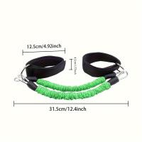 4pc Cinta De Tensión Para Entrenamiento De Piernas Y Tobillos Resistencia Elasticidad Para Taekwondo Adecuado Para Hombres Y Mujeres - details 1