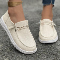 Zapatos casuales de talla grande para Mujer, Nuevos mocasines Bajos de Suela plana para Primavera y otoño para Mujer. - details 1