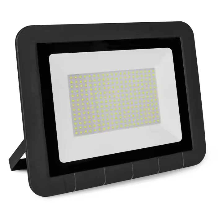 PROJETOR LED PLANO PRETO MATEL IP65 200W FRIA - 1
