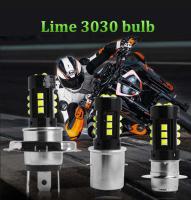 Bombilla De Moto LED Universal AC DC Ultra Blanca Alta Brillo H4 P15D BA20D 3030 15SMD Alta/Baja Lámpara De Moto - details 0