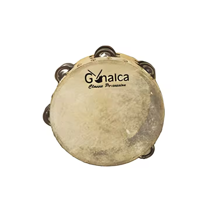 pandereta gonalca sencilla 15 cm p/piel ref.vh01300 (una unidad) - 1
