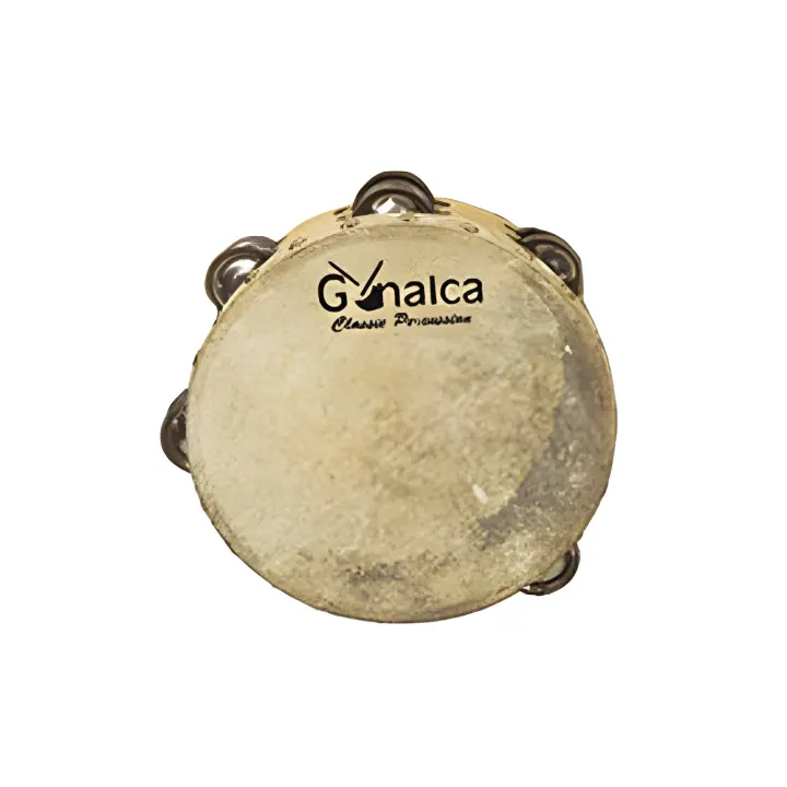 pandereta gonalca sencilla 15 cm p/piel ref.vh01300 (una unidad) - 1