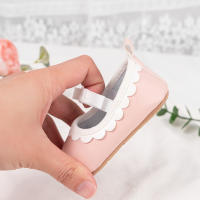 Zapatos De Primera Caminata Para Niñas Meckior Cuero PU Suela De Goma Antideslizante Suave Para Recién Nacidos Y Bebés 0-18M Cierre Elástico Estilo Casual - details 11