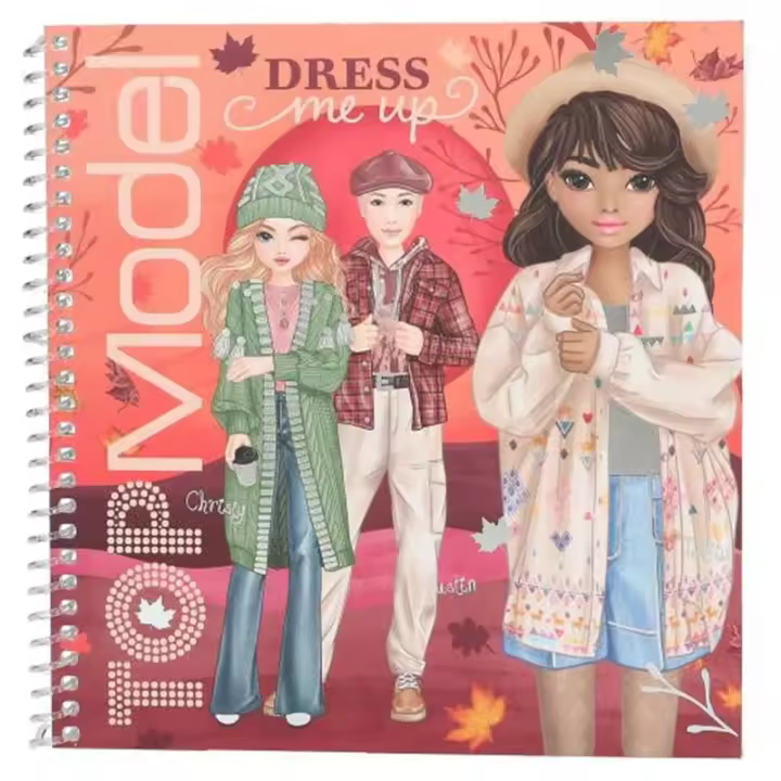 TOP MODEL CUADERNO DE PEGATINAS DRESS ME UP COZY, 0013573 - 1