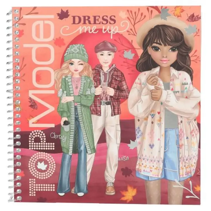 TOP MODEL CUADERNO DE PEGATINAS DRESS ME UP COZY, 0013573 - 1