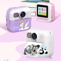 Cámara Digital Para Niños Con Impresora Instantánea Mini 2.4 Pulgadas 48MP 1080P Video Cámara Child Shockproof Regalo Para Navidad/Cumpleaños - details 1