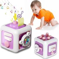 Juguete Educativo Sensorial Montessori Para Bebés Cubo De Actividades Para Practicar Habilidades Matemáticas Y Motoras Finales Regalo Para Niños Y Niñas - details 0