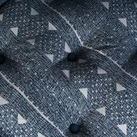 Pouffe Modular vidaXL Índigo 70x70x36 Tela - details 5