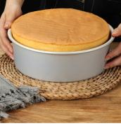 Molde De Pastel Redondo De Aluminio Para Hornear 4-12 Pulgadas Base Sólida Para Pasteles De Seda Herramienta De Cocina Para El Hogar - details 2