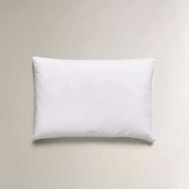 Almohada Viscoelástica con Núcleo de Especial Formulación y Firmeza Media - Doble Funda Anti-stress y Absorción de Electricidad Estática - Ideal para Personas con Estrés - 1