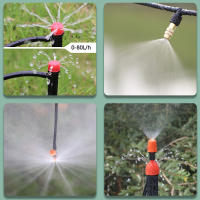 Sistema De Riego Por Drip DIY 20/30M Con Timer Inteligente WIFI Bomba De Agua Alta Presión Rojón De Niebla Y Riepilogo De 1/4 Pulgada - details 5