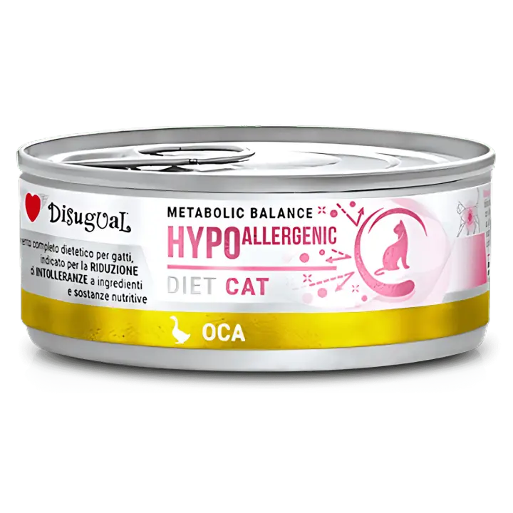 Disugual Diet Cat Oca Hipoalergénico 85 g – Comida Húmeda Monoproteica para Gatos con Alergias - 1