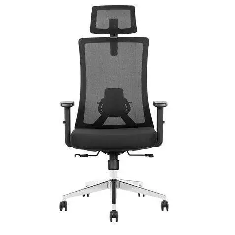 Cromad Silla Ergonómica Ajustable - Reposacabezas Regulable - Soporte Lumbar Ajustable - Reposabrazos Ajustable - Asiento de Espuma de Alta Calidad - Cómoda y Elegante - 1