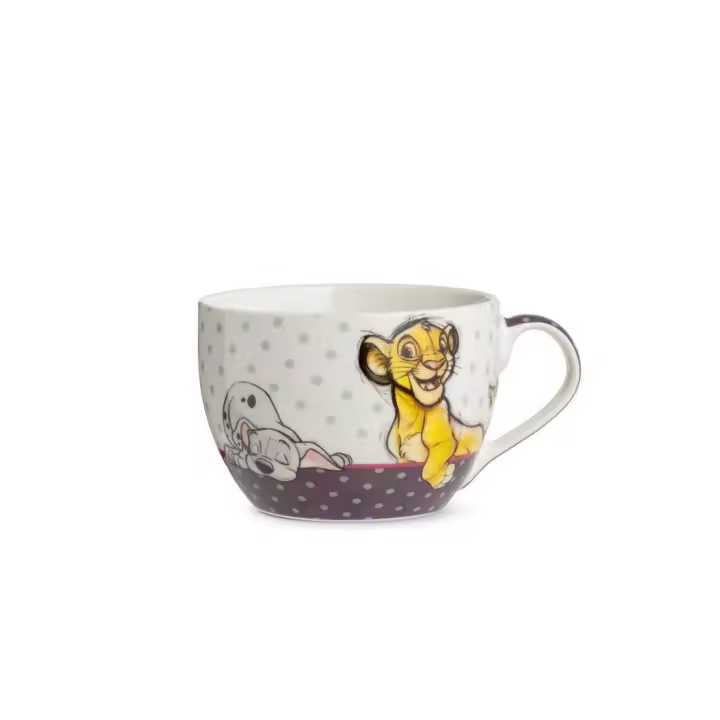 ▷ TAZA PREMIUM CERÁMICA ANIMALES SIMBA by Pequeños Gigantes - 1