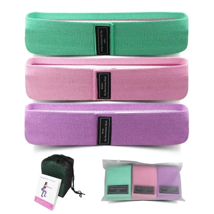 Banda De Resistencia Para Yoga Ejercicios De Butt Hip Circle Antideslizante Duradero Para Gimnasio Y Entrenamiento De Fitness - 1