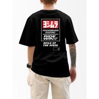 Camiseta Corta De Algodón Honda NSR250P4 Lofmen HRC Co-branded Para Hombres Ropa Casual Pesada Nueva 2025 - details 2