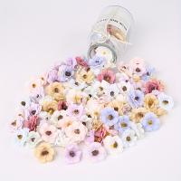 50Pcs Cabezas De Rosas Artificiales Multicolores Miniatura En Seda Para Decoración De Hogar Bodas Artesanía Wreath Regalos Accesorios - details 3