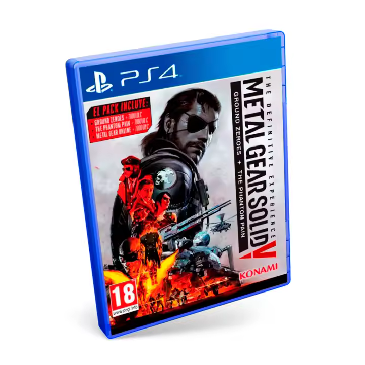 METAL GEAR SOLID V THE DEFINITIVE EXPERIENCE PS4 - Nuevo a Estrenar - PAL España - Meridiem Games - Konami - Sony - 1