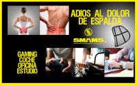 Cojín Rejilla de apoyo lumbar para respaldo de asiento de coche, cojín de masaje de malla para silla de asiento de coche, silla de oficina, Con Perlas de Masaje, Corrige la Postura y Alivia el Dolor Lumbar - details 5
