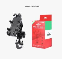 Soporte De Navegación Para Motos Y Bicicletas Eléctricas Absorción De Choque Soporte Para Teléfono Móvil Instalación Sencilla Material De Aluminio - details 14