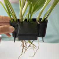 Soporte De Cultivo De Plantas Para Acuario Con Gancho Integrado Porta Plantas Vivero Decorativo Para Tanque De Peces - details 8