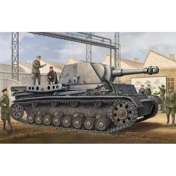 TROMPETA 00373 HEUSCHRECKE IVB GRASSHOPPING 10,5 cm LEFH 18/1L/28 1/35 - 1