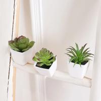 3PCS Bonsái Artificial Para Decoración De Interiores En Hogar Restaurante Y Oficina Planta De Mesa Y Ventana Material Plástico Estilo Bonsái - details 8