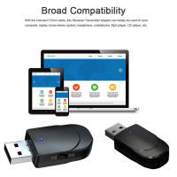 -Adaptador de Audio 3 en 1 con Bluetooth, receptor USB, transmisor de 3,5mm, conector auxiliar, Dongle para TV, PC, coche, música, reproductor de CD MP3, altavoz - details 10