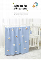 Manta de Bebe Tejida para recién nacido, ropa de Cama para Niño y Niña, edredón de 100x80cm, envolvent para cochecito infantil, Moda Super suave, Cuadros de Flores 3D bonitos - details 1