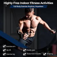 1 Pieza De Auxiliar Para Sit-ups Ropa Elástica De Tensión Multiusos Equipo De Fitness Para Entrenamiento De Piernas Y Abdomen - details 4