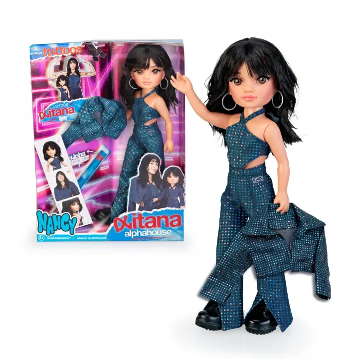 Nancy Aitana Alphahouse Nuevo Modelo Muñeca Cantante +3 Años - 1