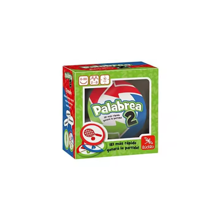 Juego de Mesa Palabrea 2 de Lúdilo - Juego Educativo para Niños de 6 Años o Más - 1