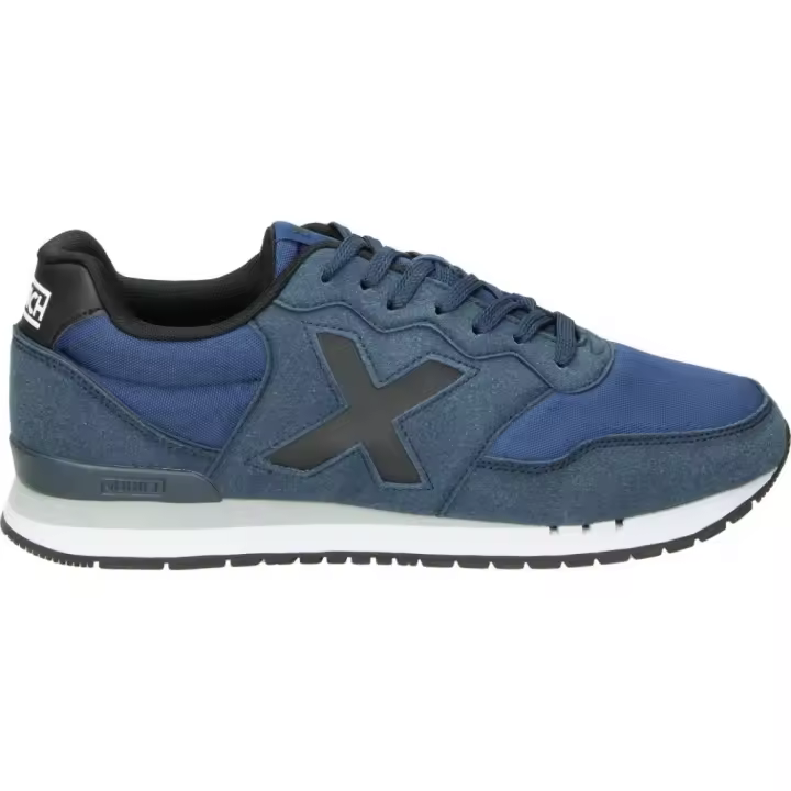 MUNICH | Zapatillas Munich Dash 04 para Hombre – Deportiva en Color Azul Marino con Detalles en Negro – Sneakers con Cordones – Estilo Casual – Versátiles – Combinables y Cómodas – Modelo 4150104 - 1
