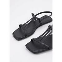 Krack Harmony WILKIE Sandalias Planas Mujer Negro - details 1