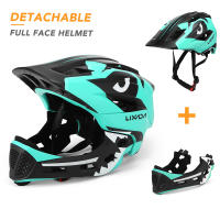 Casco De Bicicleta Para Niños Con Cara Completa Desmontable Deportivo Para Ciclismo MTB Motocicleta Patinaje En Rodillos Peso Approx 360g - details 1