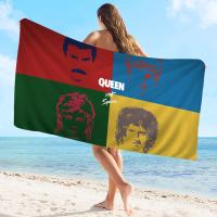 Toalla De Playa Freddie Mercury Queen Absorbente Y Secado Rápido Microfibra Suave Para Yoga Natación Senderismo Tamaño 30x60 Cm - details 5