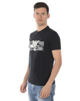 Emporio Armani EA7 Camiseta Algodón Hombre Negro 3 GPT09PJT7Z 1200 - details 3