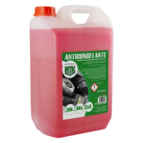 Motorkit - Anticongelante 5L 30% Rosa -16º CS4 - 1