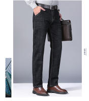 Nuevos Pantalones De Negocios Para Hombre Con Estilo Ligero Y Moderno Tejidos Suaves Y Elásticos Moda Casual Ropa Masculina - details 8