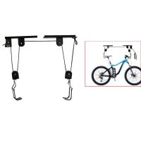 Soporte De Bicicleta Para Techo Montaje En Garage Estante De Almacenamiento De Acero Pulido Gancho De Soporte Para Bicicleta MTB - details 0