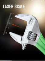 Llave De Mano Ajustable LAOA Con Gran Apertura Multifuncional Para Reparación De Tuberías De Baño 6-12 Pulgadas Herramienta De Plomería - details 7
