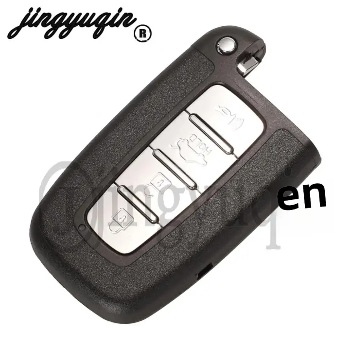 Carcasa De Llave Remota Inteligente Jingyuqin Para Hyundai IX35 Sonata 8 Elantra Kia K2 K5 Sportage Forte Con 2/3/4 Botones Repuesto De Carcasa De Llave - 1