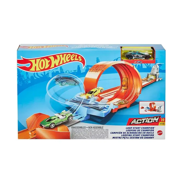 Mattel Hot Wheels Campeón Acrobacias Looping - 1