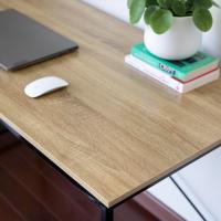DUPI Mesa Escritorio con Estantes – Estructura de Acero Resistente, Diseño Multifuncional para Oficina o Estudio, 120x73x75 cm - details 0
