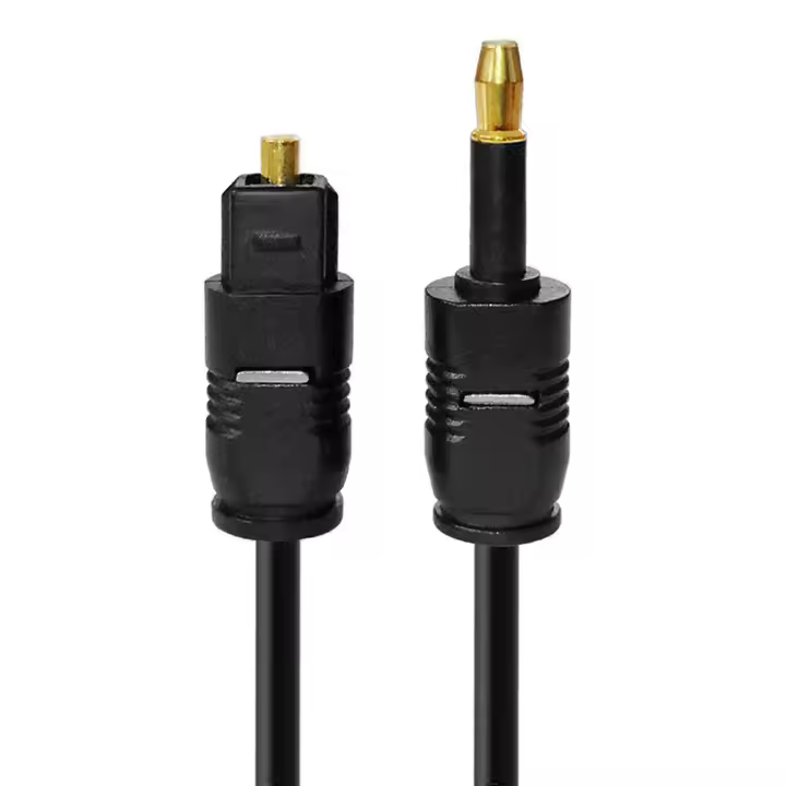 3,5mm Cable de Audio Digital SPDIF Cable de Fibra Óptica Chapado En Oro Para El Altavoz Reproductor de Blu-Ray Amplificador de Potencia 1/5/2/3/5M - 1