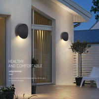Lámpara De Pared LED Moderna Para Interior Y Exterior Impermeable Creativa Para Decoración De Jardín Y Patio Fuente De Alimentación AC90-260V - details 10
